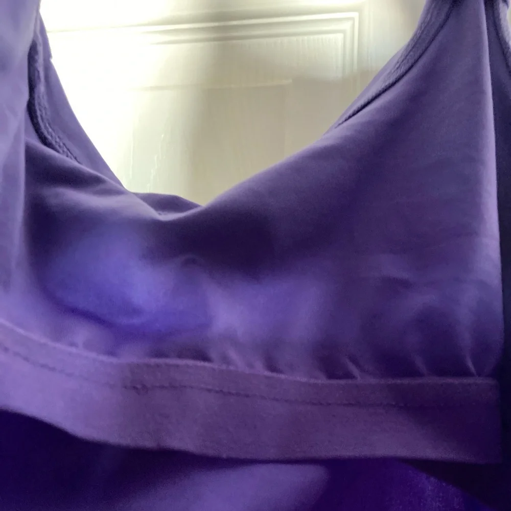 Joe Fresh Purple Racerback Tank Top - Picture 7 of 7